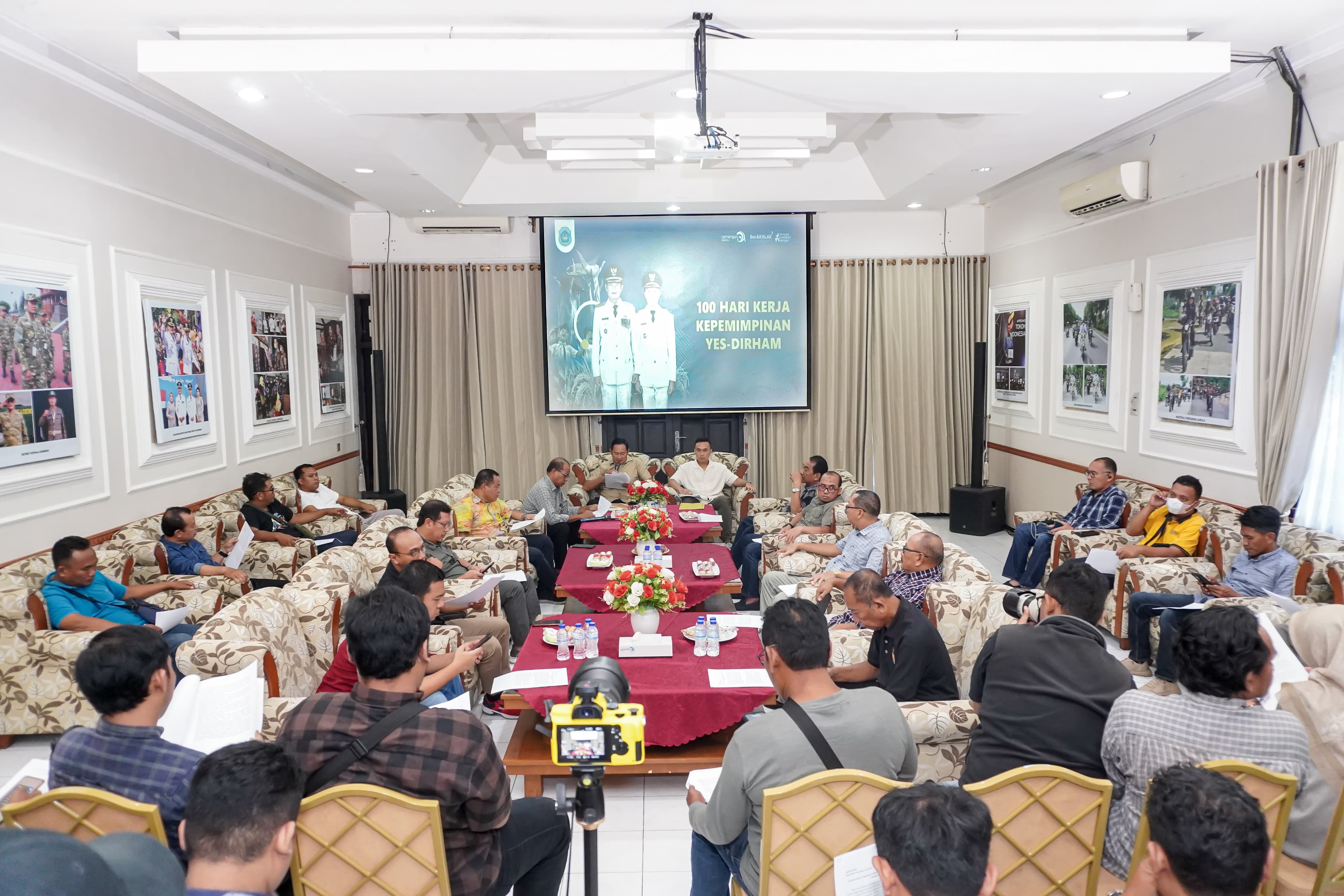 Seratus Hari Kerja Bupati-Wakil Bupati Lamongan, Pak Yes dan Mas Dirham Ungkapkan Capaian Program Prioritas dan Tiga Fokus Pembangunan