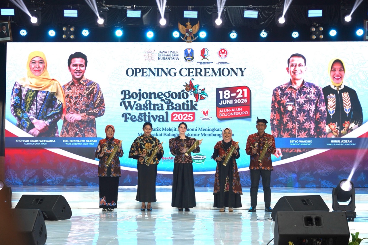 Opening Ceremony Bojonegoro Wastra Batik Festival 2025