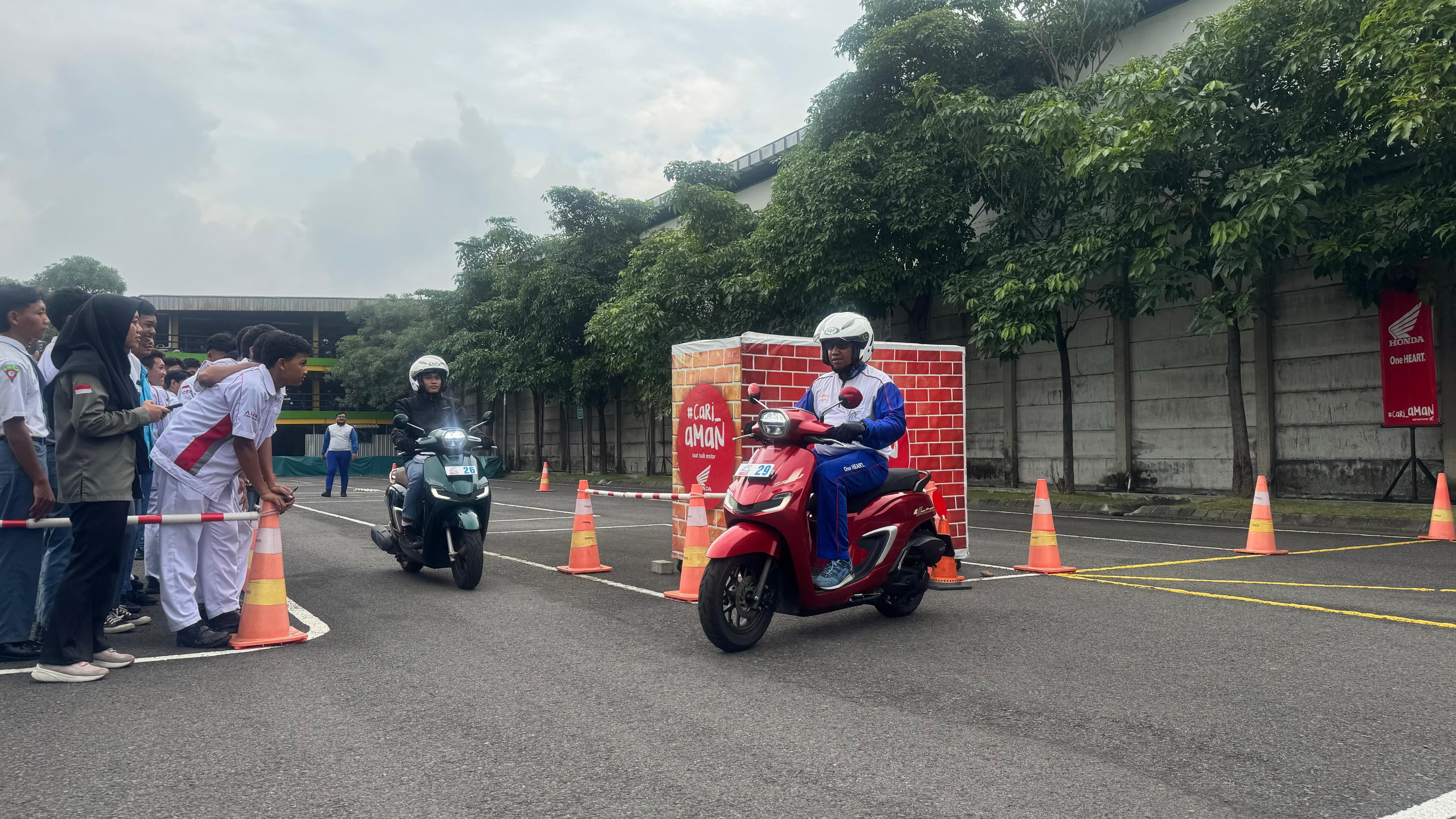 MPM Safety Riding Center, Tempat Seru Belajar Berkendara Aman Ala Honda
