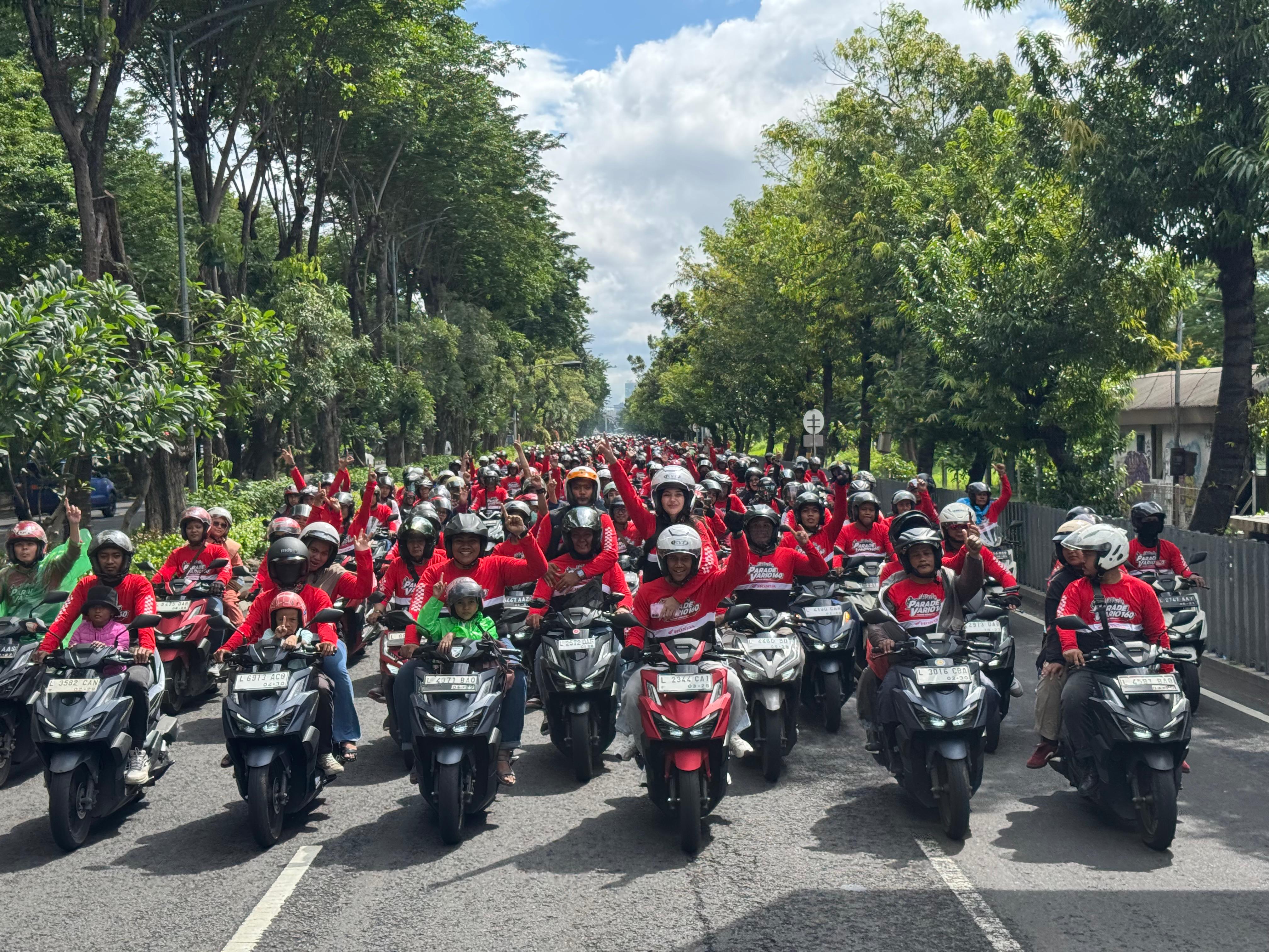Parade Vario160 Siap Ramaikan Madiun: Ajak 1.000 Riders Rasakan Keseruan Bersama Isa Bajaj