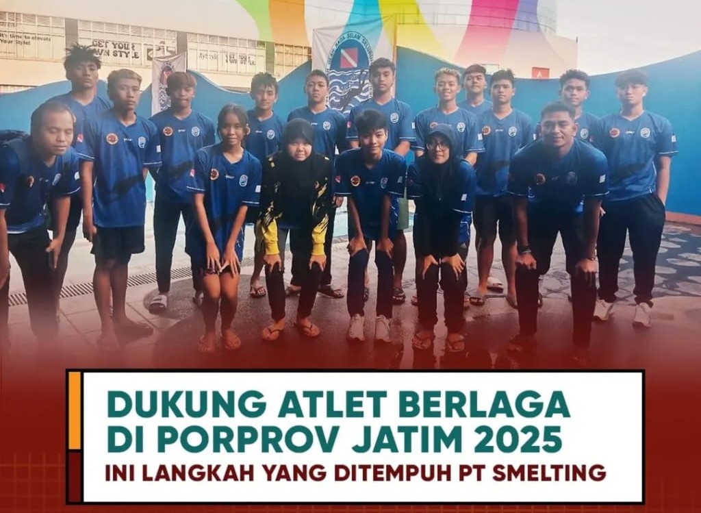 PT Smelting Dukung Atlet Gresik Berlaga di Porprov Jatim 2025