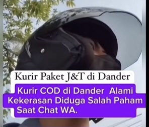 Kurir JnT 'Dikeplak' Kastemer, Lapor Polres Bojonegoro
