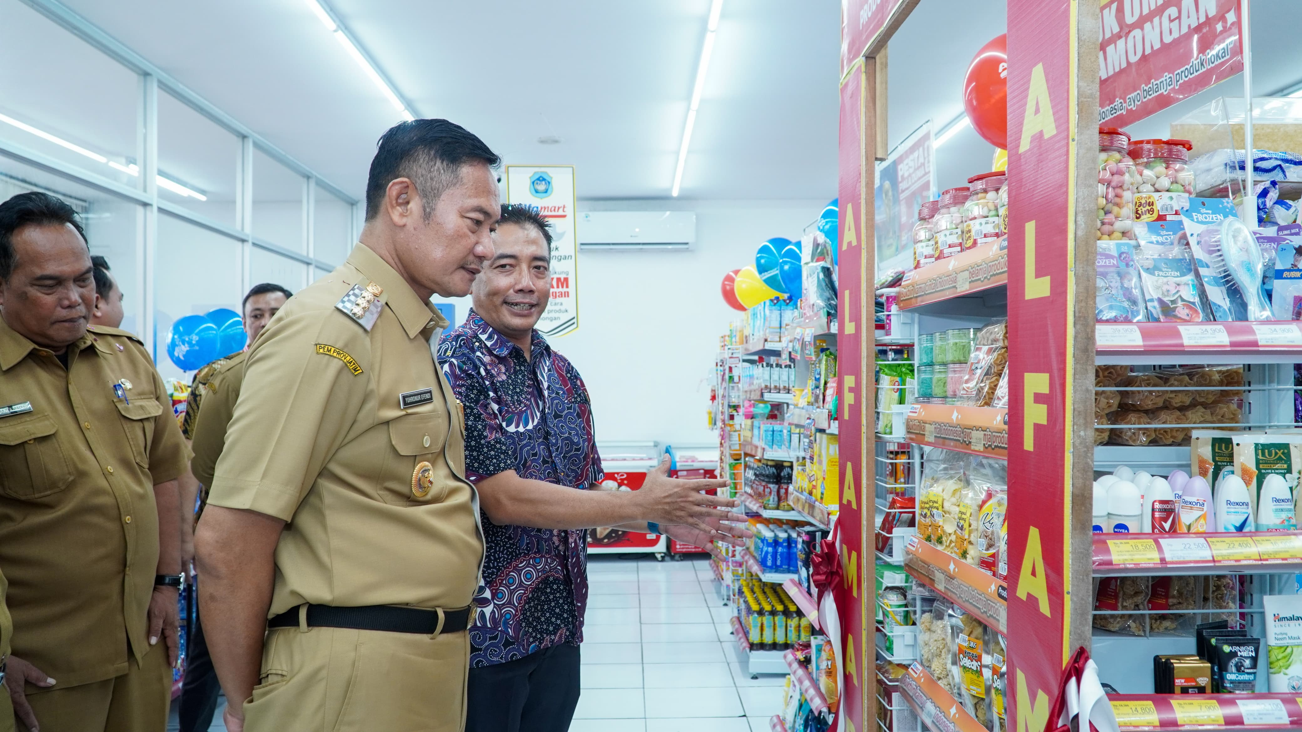 Sepuluh Produk UMKM Lamongan Tembus Ritel Modern, Bukti UMKM Lamongan Naik Kelas