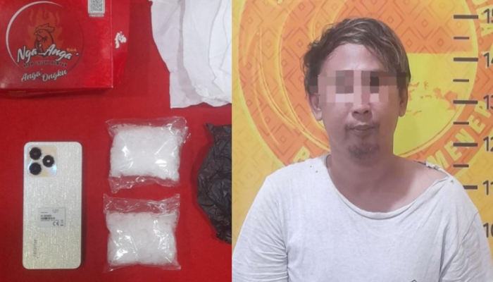 Polisi Tangkap Kurir Sabu di Pelabuhan Pasongsongan Sumenep, Barang Bukti Capai Hampir 200 Gram