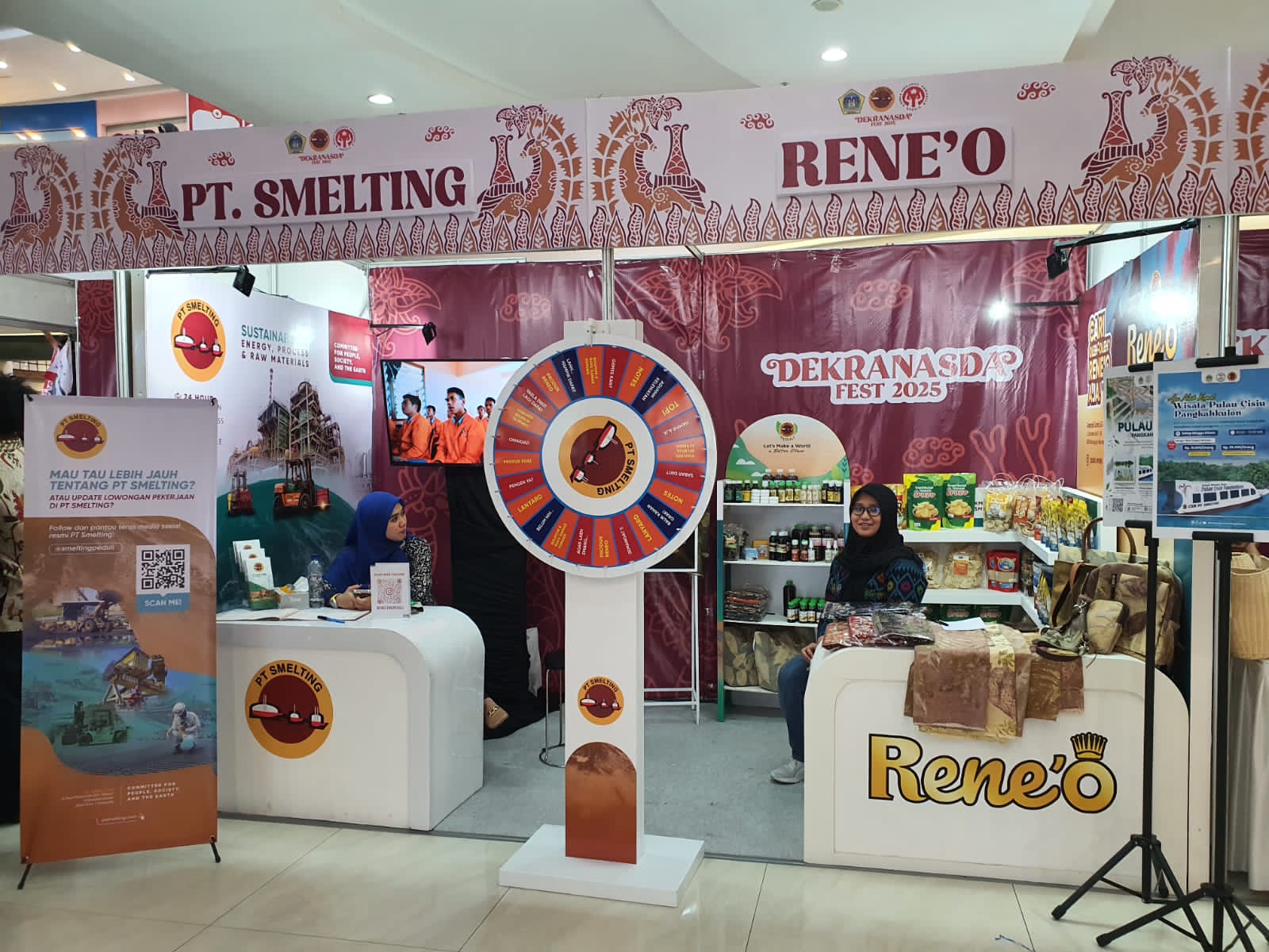PT Smelting Dukung Penyelenggaraan Dekranasda Fest 2025