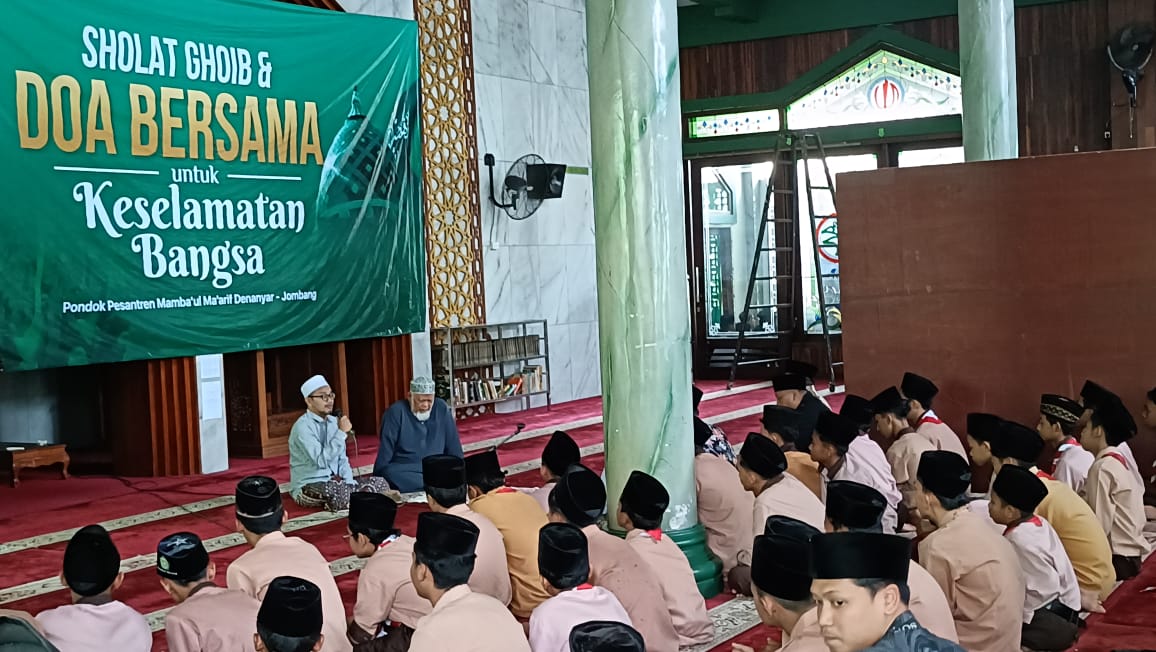 Prihatin dengan Kondisi Negara, Ponpes Denanyar Gelar Sholat Ghoib dan Doa Bersama untuk Keselamatan Indonesia
