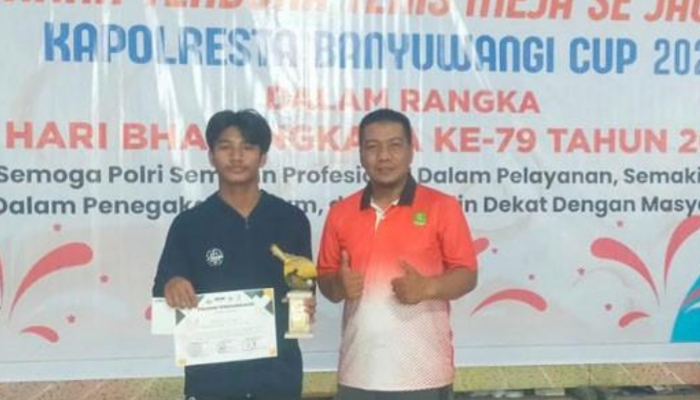 Cetak Sejarah, Atlet Tenis Meja Sumenep Lolos ke Popnas 2025