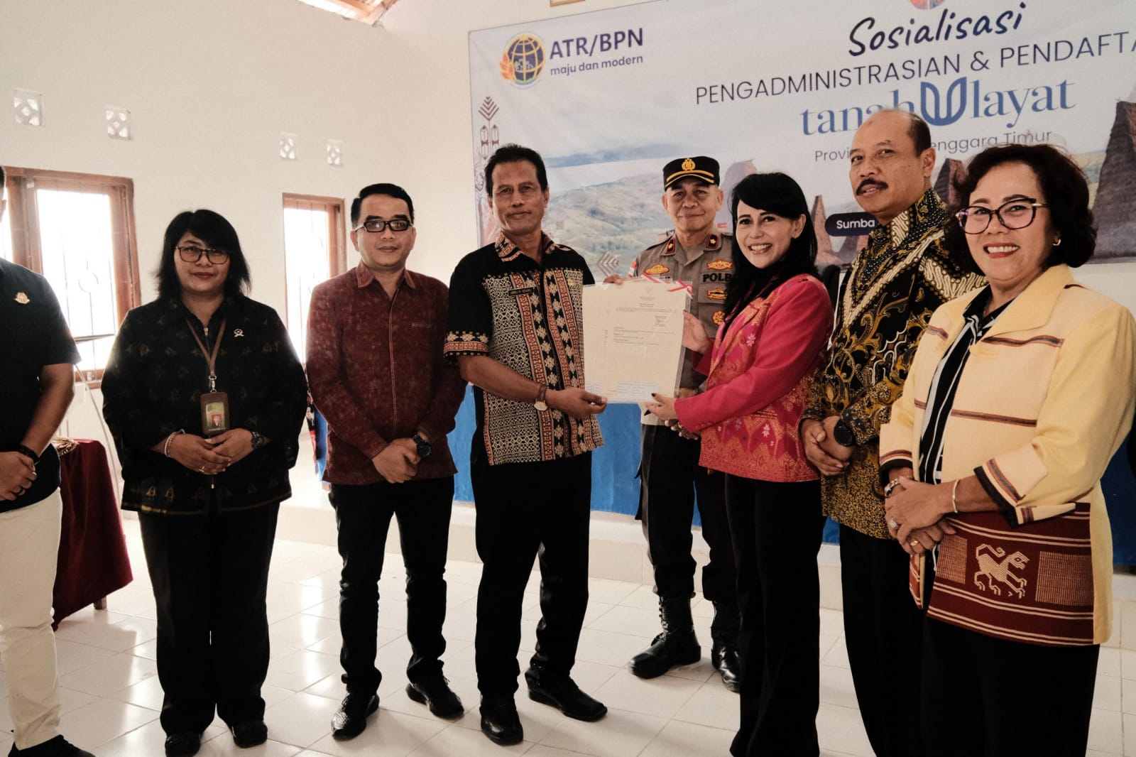 Lindungi Hak Adat, Kementerian ATR/BPN Dorong Sertifikasi Tanah Ulayat di Sumba Timur
