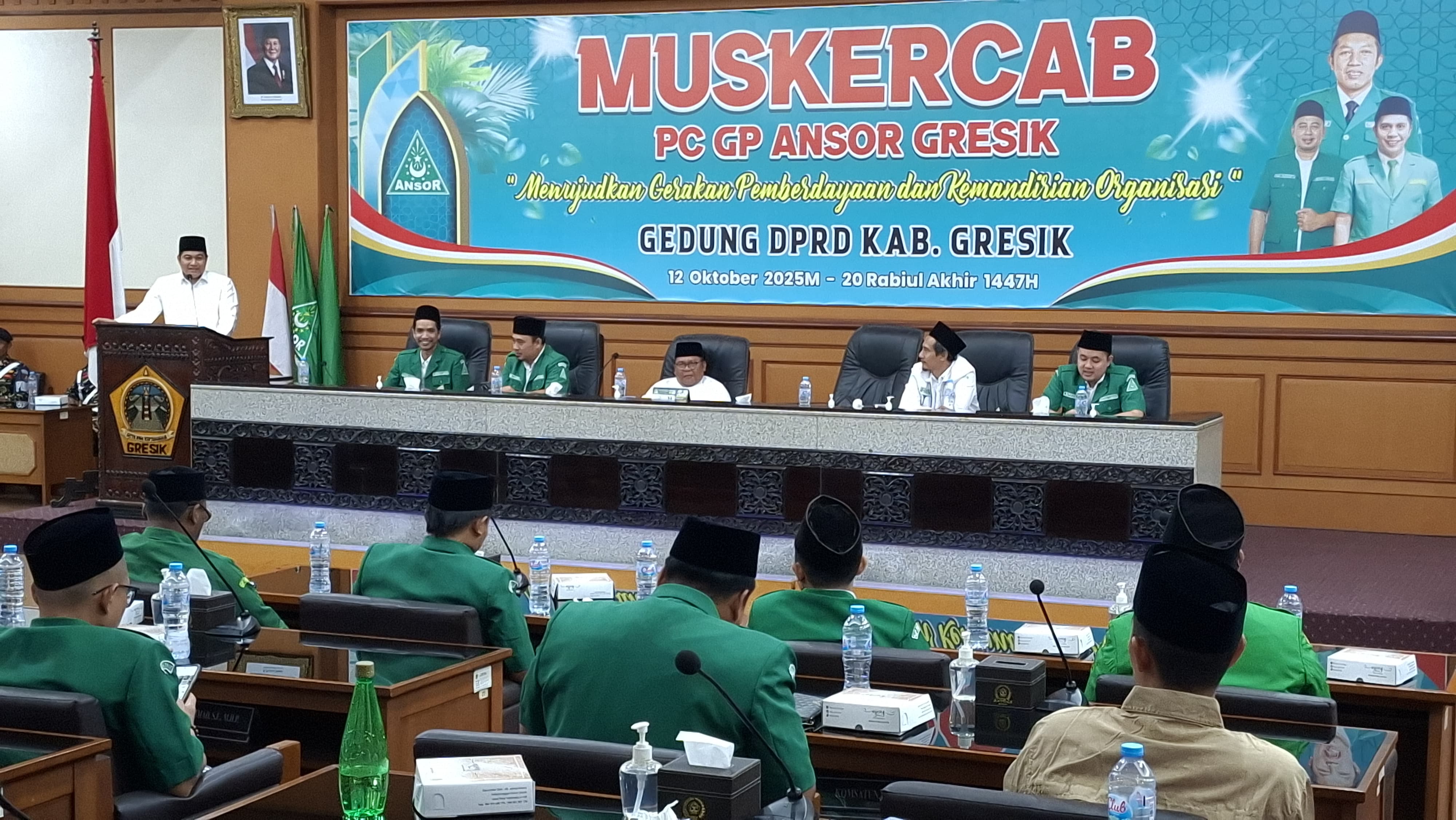DPRD Gresik Fasilitasi Muskercab GP Ansor