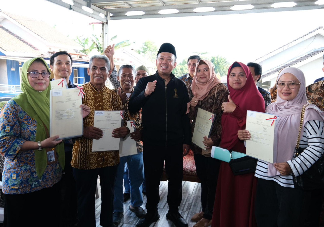 Setahun Menteri Nusron: Nilai Ekonomi Pendaftaran Tanah Capai Rp1.021 Triliun