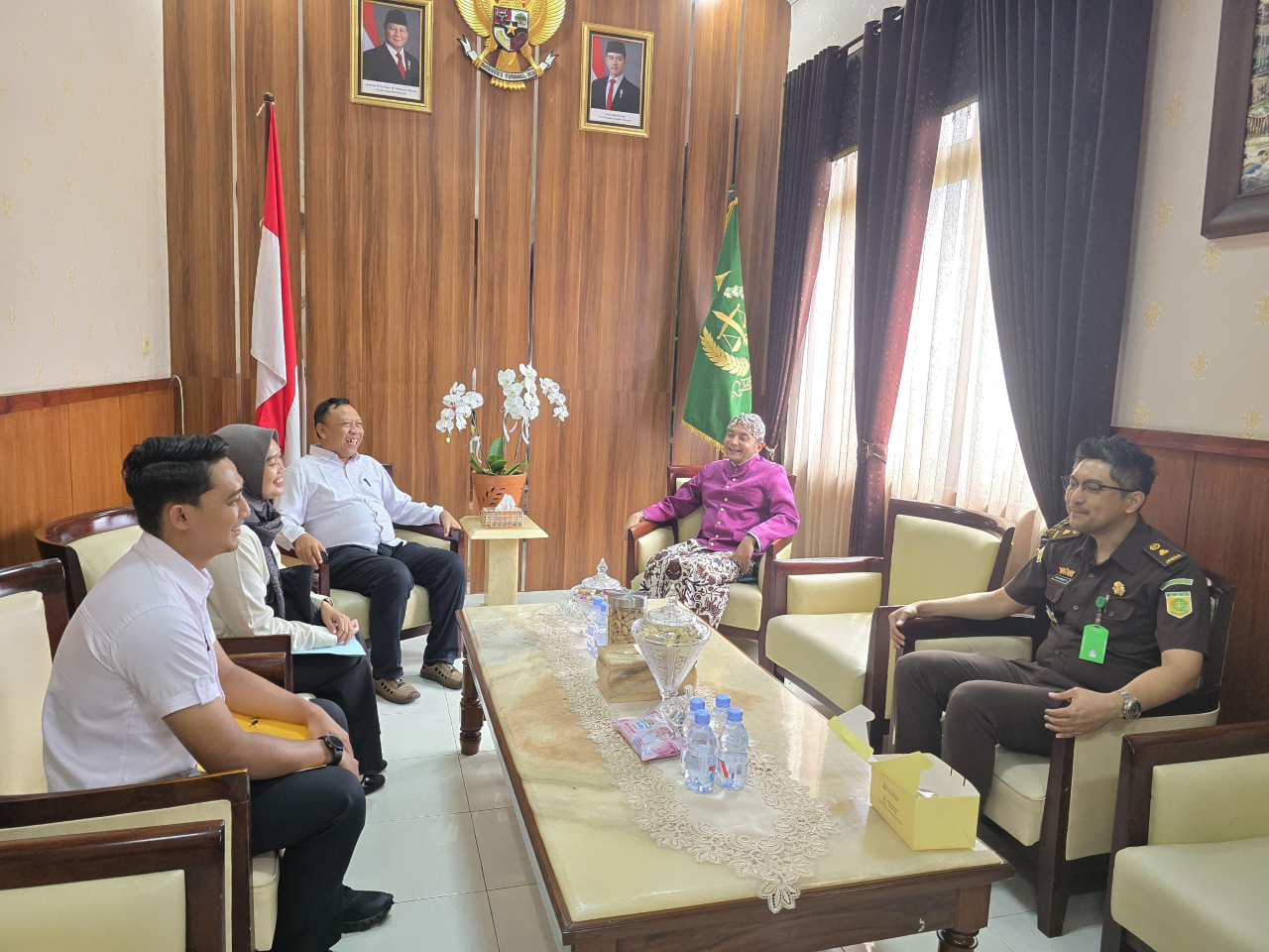 Jalin Sinergi, Kepala ATR/BPN Sambangi Kejaksaan Negeri Tulungagung