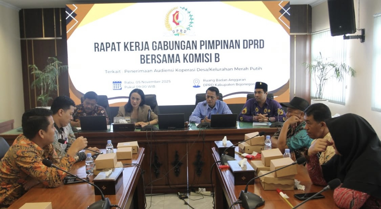 DPRD Bojonegoro Dorong Pemkab Tambah Modal untuk Koperasi Desa Merah Putih