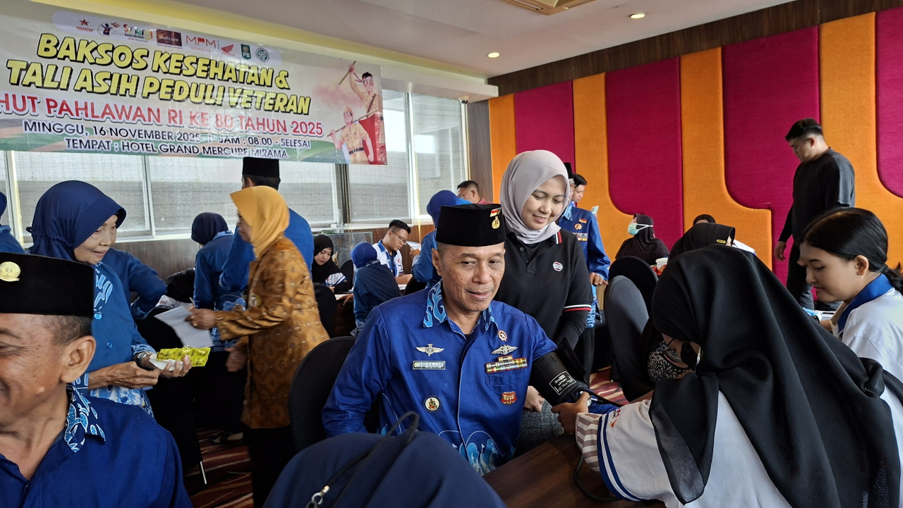 MPM Honda Jatim Gelar Layanan Kesehatan Gratis untuk 100 Veteran di Hari Pahlawan