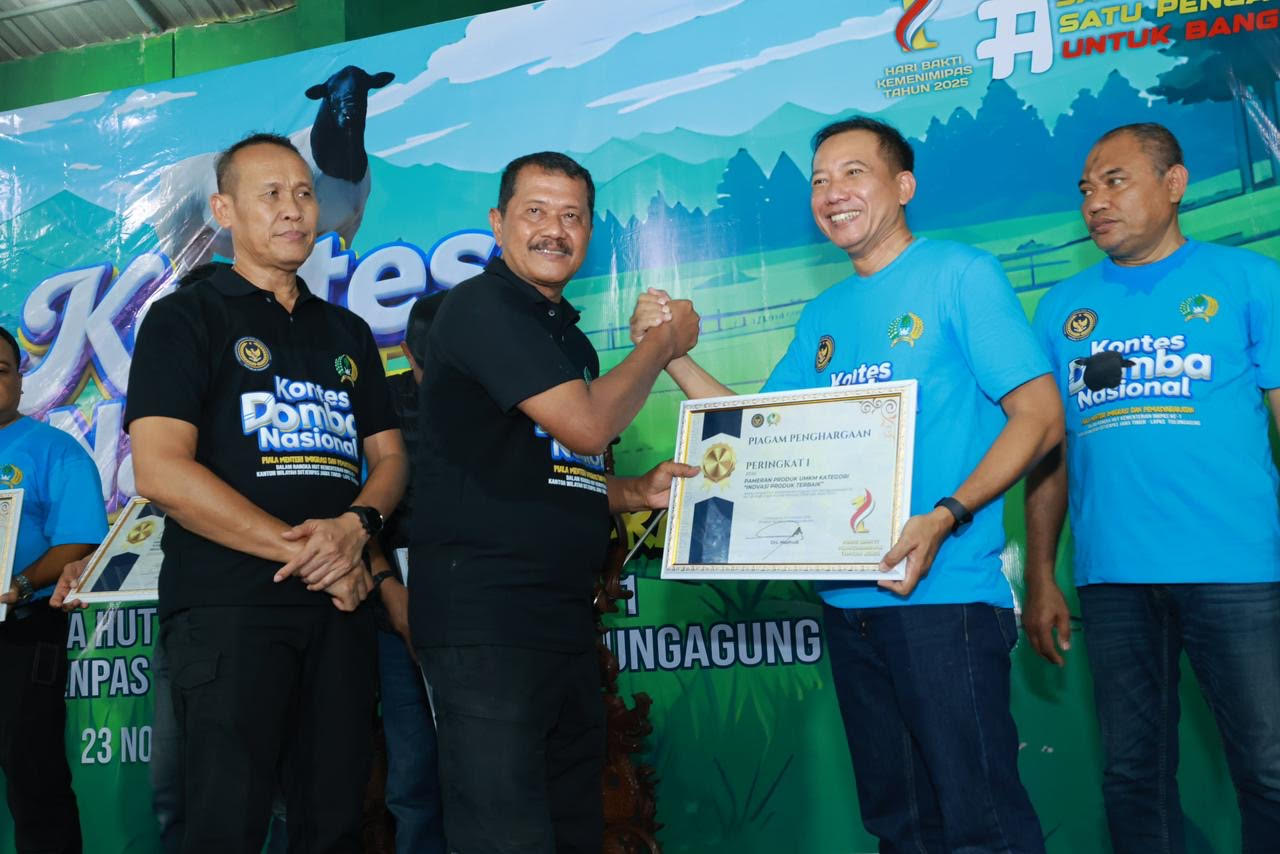 Lapas Bojonegoro Sabet Penghargaan Inovasi Produk Terbaik di Pameran UMKM Kemenimipas RI