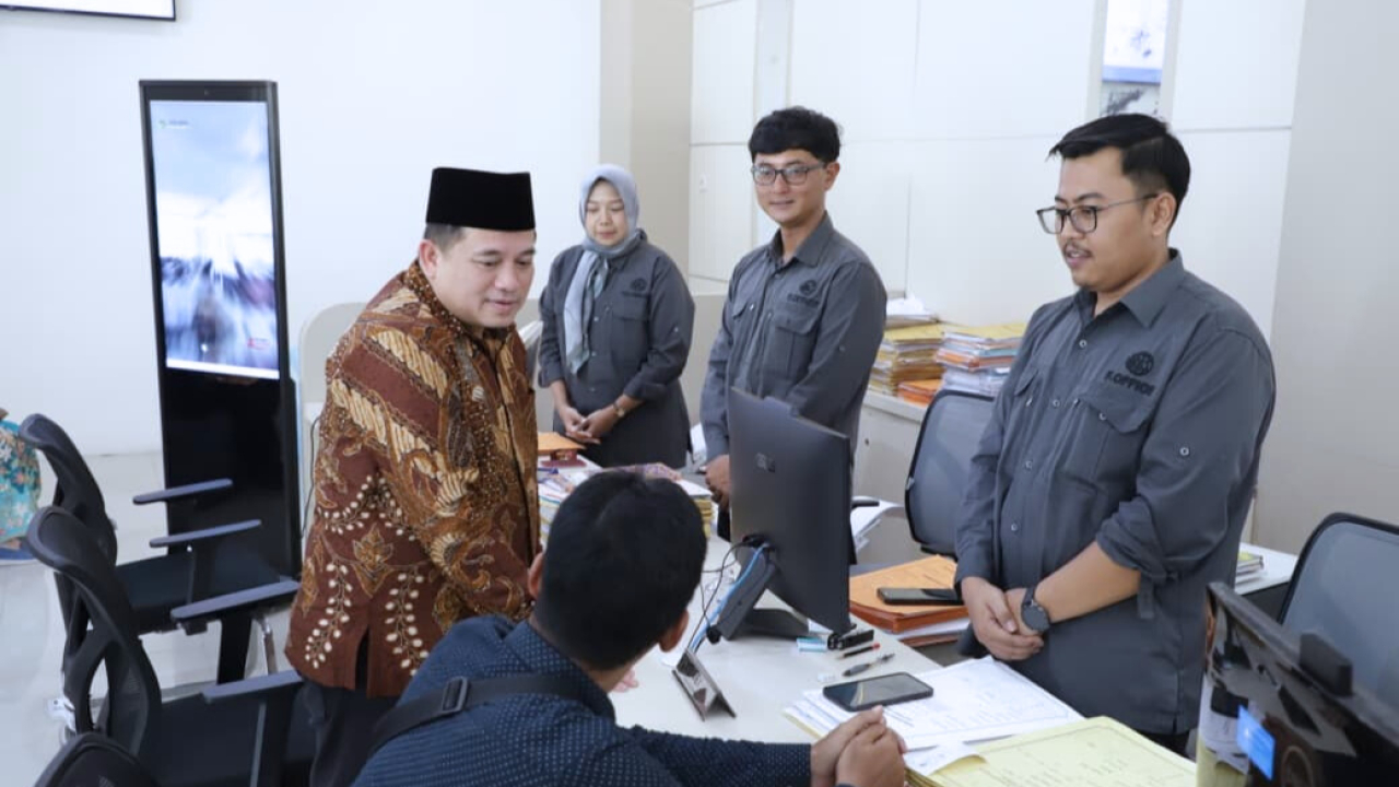 Komitmen Tinggi Pasca-Rakernas, Kepala Kanwil BPN Jatim Tancap Gas Sidak Kantah Pasuruan Kejar Zero Tunggakan