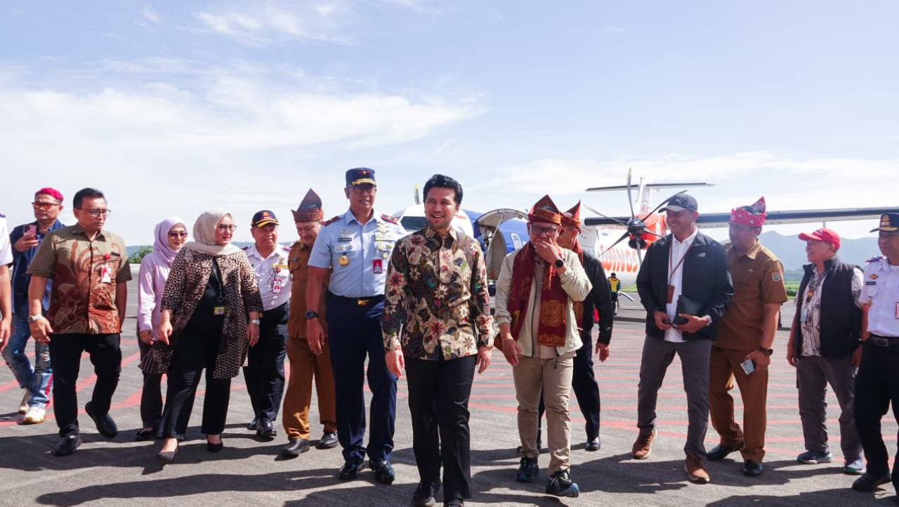 Rute Baru Wings Air Lombok–Malang Resmi Mengudara, Wagub Emil Dorong Sinergi Pariwisata dan Ekonomi Jatim–NTB