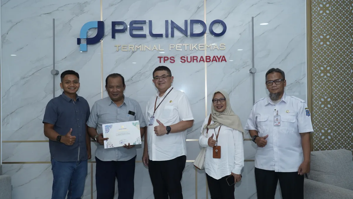 Tiga Tahun Berturut-turut, Komitmen Kepatuhan Pajak TPS Kembali Raih Apresiasi Pemkot Surabaya