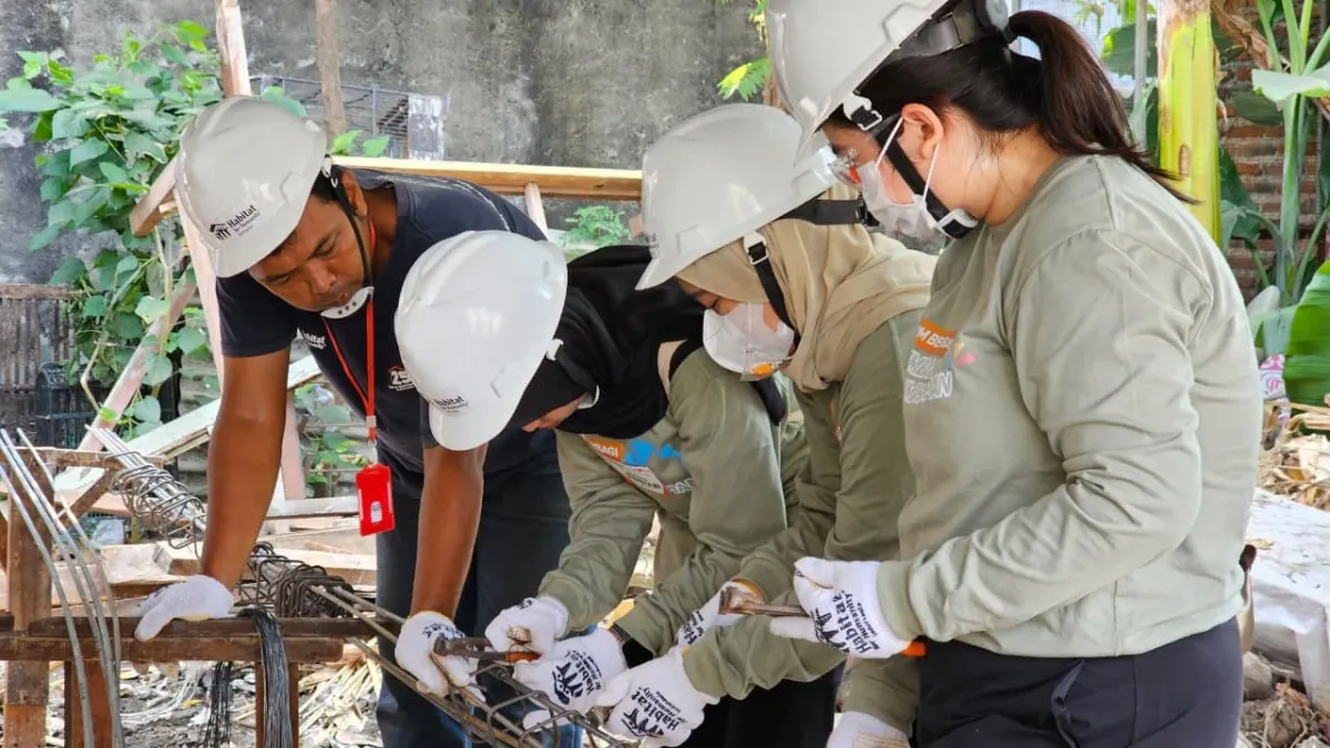 Konsisten Lima Tahun, MPM Honda Jatim Renovasi Delapan Rumah Lewat Program Employee Volunteering