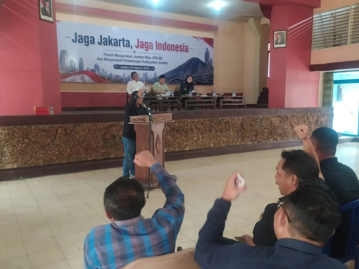 Deklarasi “Presiden Tidak Sendirian”, 300-500 Warga Jember Siap Berangkat ke Jakarta 27 Agustus