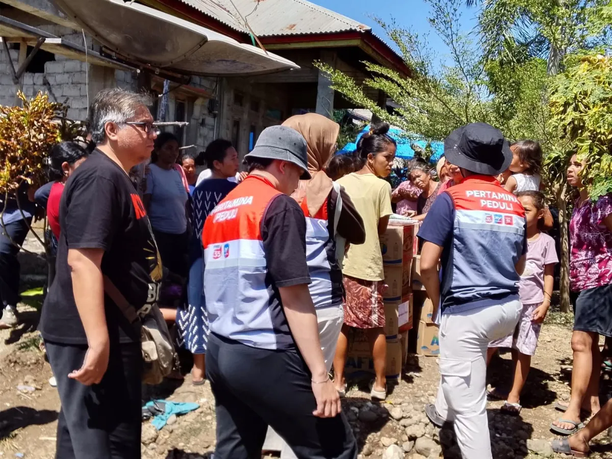 Patra Logistik Salurkan Bantuan Kemanusiaan bagi Masyarakat Terdampak Gempa di NTT