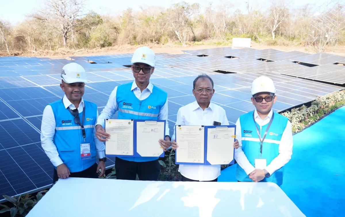 Dukung Program PLTS 100 GWp, PLN dan Pemprov Bali Akselerasi Infrastruktur Energi Bersih