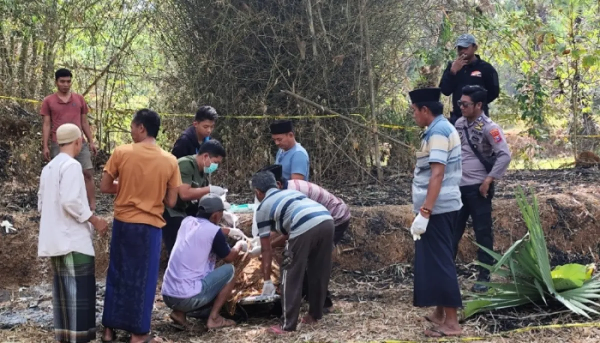 Mayat Perempuan Terbakar Ditemukan di Tegalan Sumenep