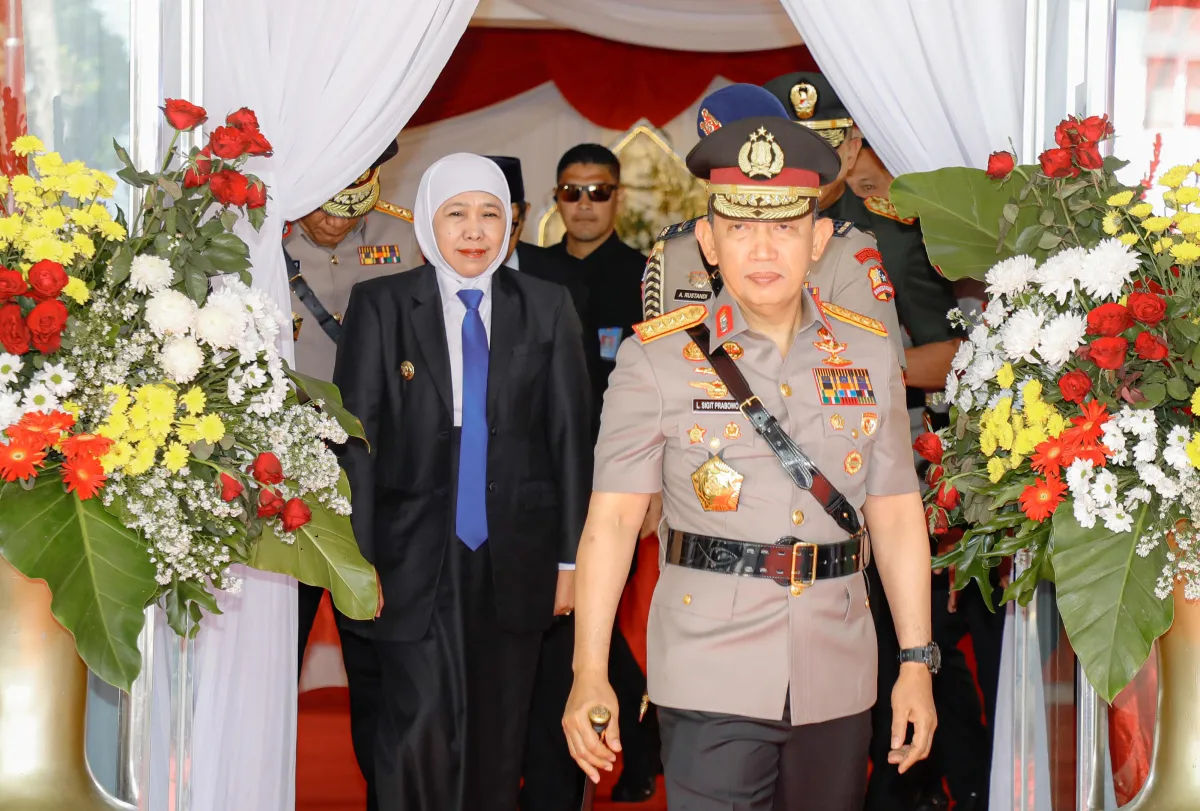 Khofifah Ajak Polri Hidupkan Semangat Perjuangan M. Jasin di Hari Juang Polri 2026