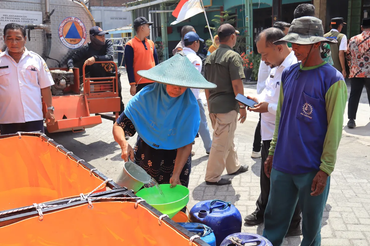 62 Desa di Gresik Berpotensi Krisis Air, Pemkab Siapkan 450 Tangki Hadapi Kemarau