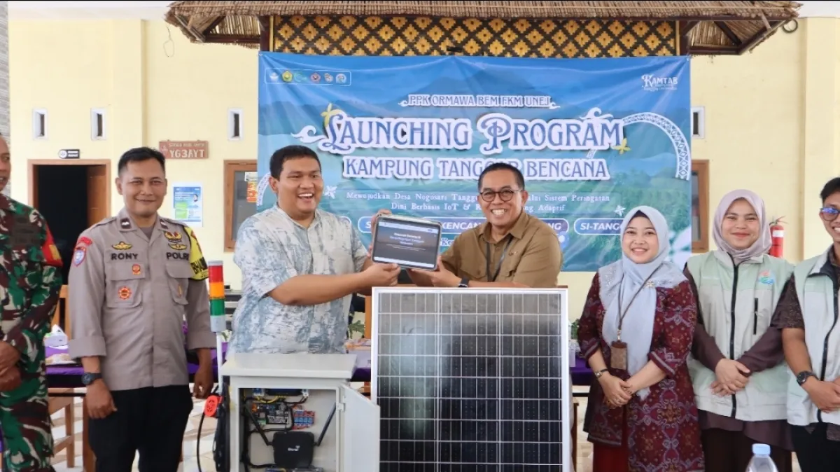 Mahasiswa UNEJ Inisiasi Kampung Tangguh Bencana di Jember