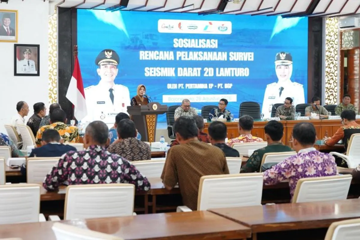Pemkab Bojonegoro Dukung Eksplorasi Migas melalui Survei Seismik 2D Lamturo
