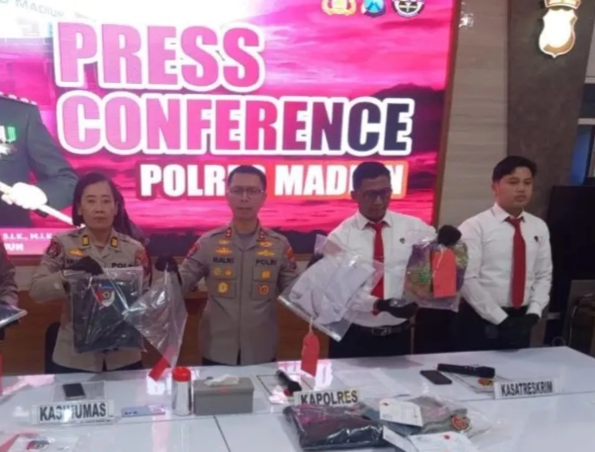 Penusuk Bocah 13 Tahun Diamankan Satreskrim Polres Madiun