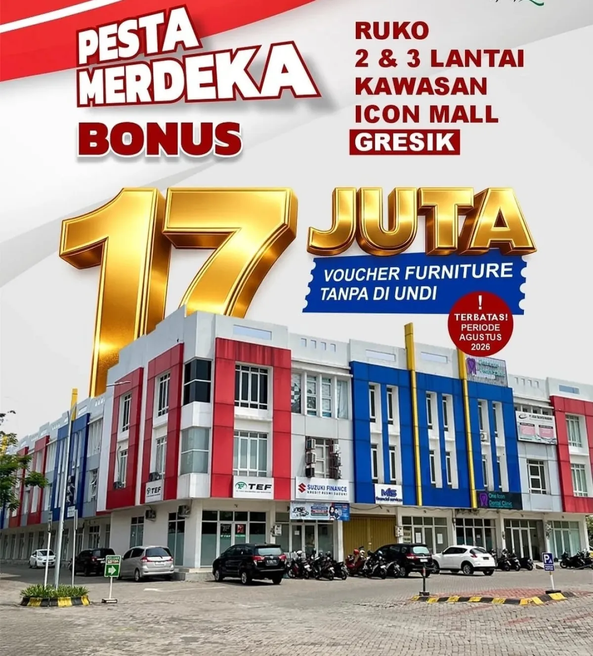 Buka Pintu Bisnis di Ruko Green Garden, Ada Bonus Rp17 Juta Selama Agustus