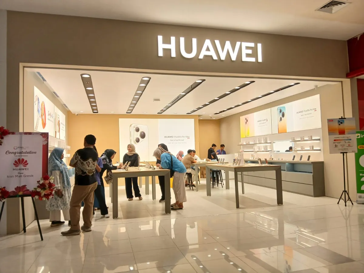Huawei Buka Gerai Resmi Pertama di Gresik, Sasar Konsumen hingga Bojonegoro