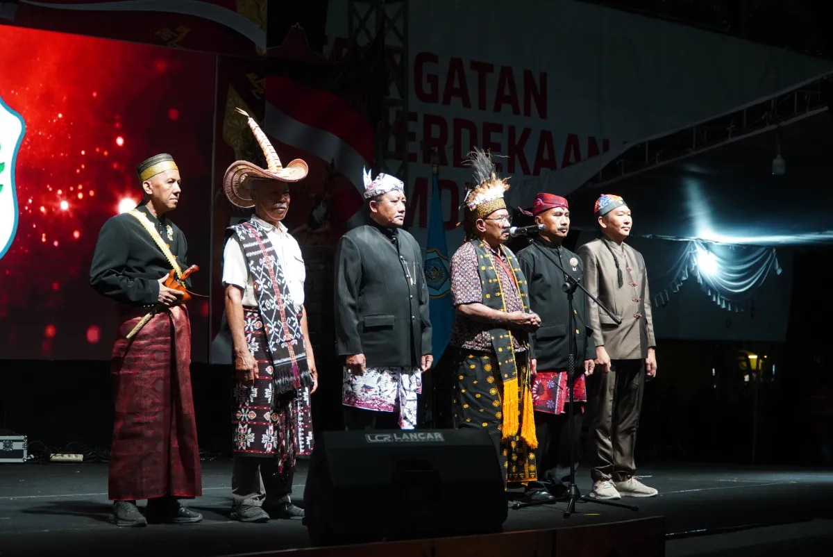 Parade Kebangsaan di Alun-Alun Lamongan, Potret Nyata Keharmonisan Lintas Etnis dan Budaya