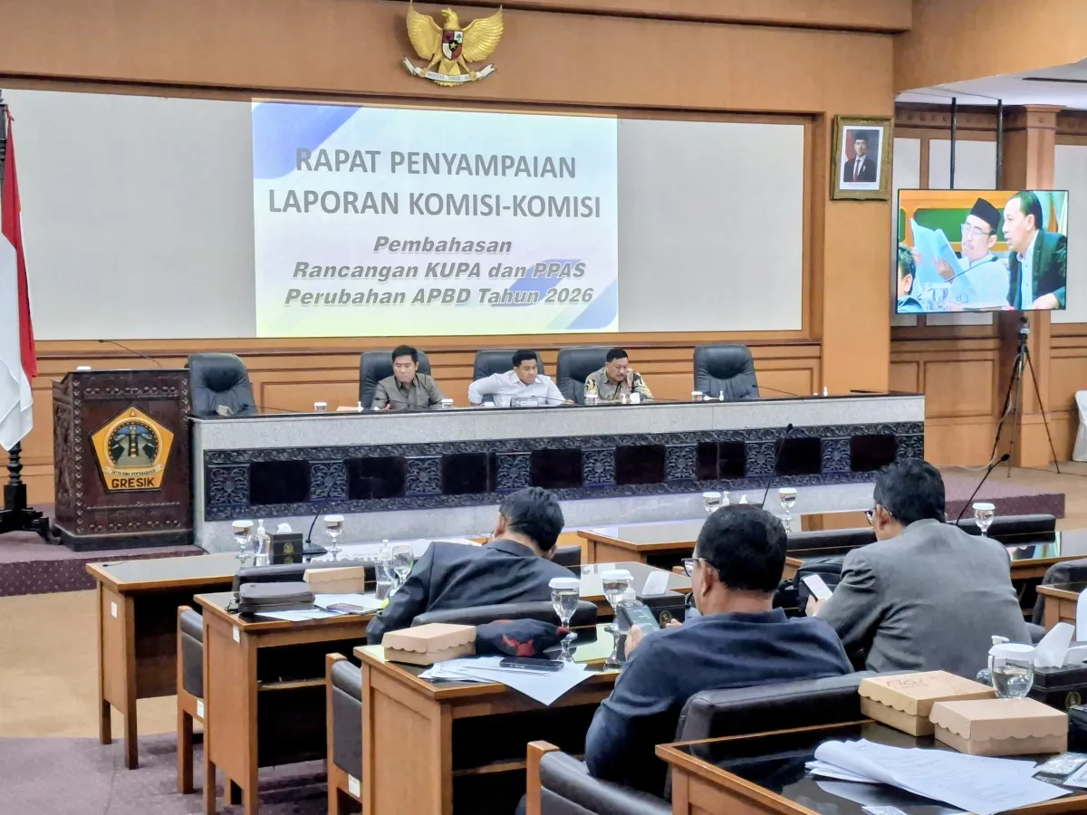 Ketua DPRD Gresik Instruksikan Komisi Perketat Pembahasan Perencanaan Anggaran dengan OPD Mitra, Hindari SiLPA Besar