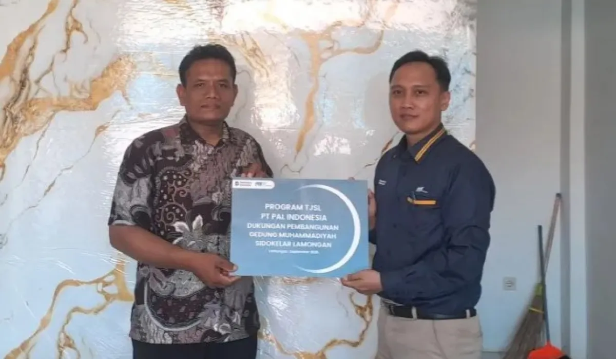 Pembangunan Gedung Madrasah di Lamongan Dapat Dukungan dari PT PAL