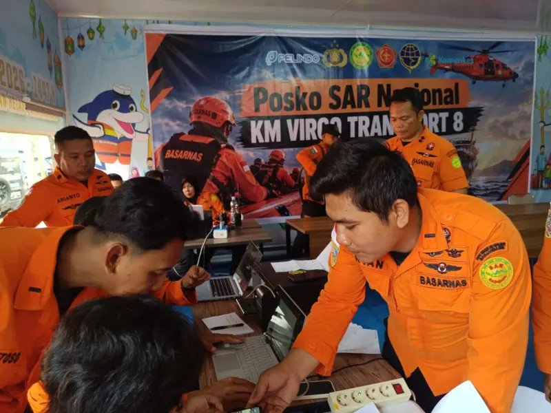 Kapal Virgo Transport 8 Terbalik di Laut Jawa, 1 Orang Meninggal dan 157 Masih Dicari