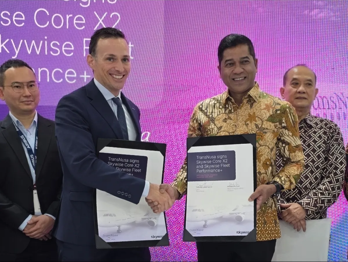 TransNusa Gandeng Skywise Bangun Ekosistem Digital Penerbangan Terintegrasi