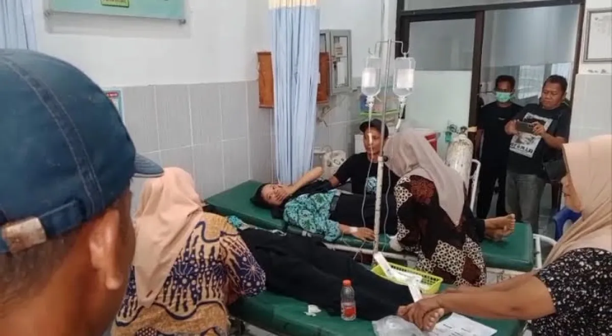 260 Pelajar SMPN Kabuh Jombang Diduga Keracunan Menu MBG