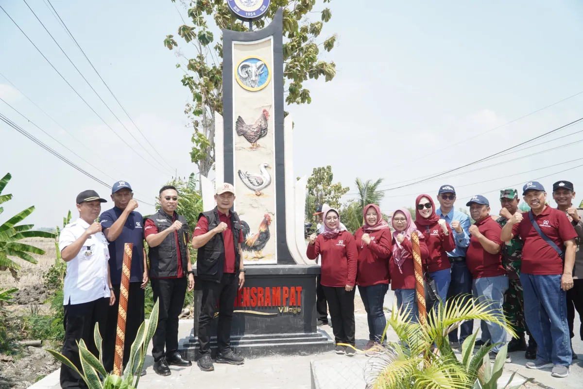 Ciptakan Peluang Kemandirian Ekonomi, Pemkab Lamongan Bersama FKH Unair Resmikan Desa Binaan Itik di Maduran
