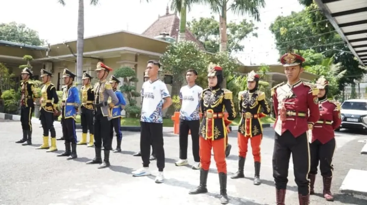 Lepas 8 Kontingen Forbasi ke Kejurda Surabaya, Bupati Yes Minta Atlet Baris Lamongan Tampil Maksimal
