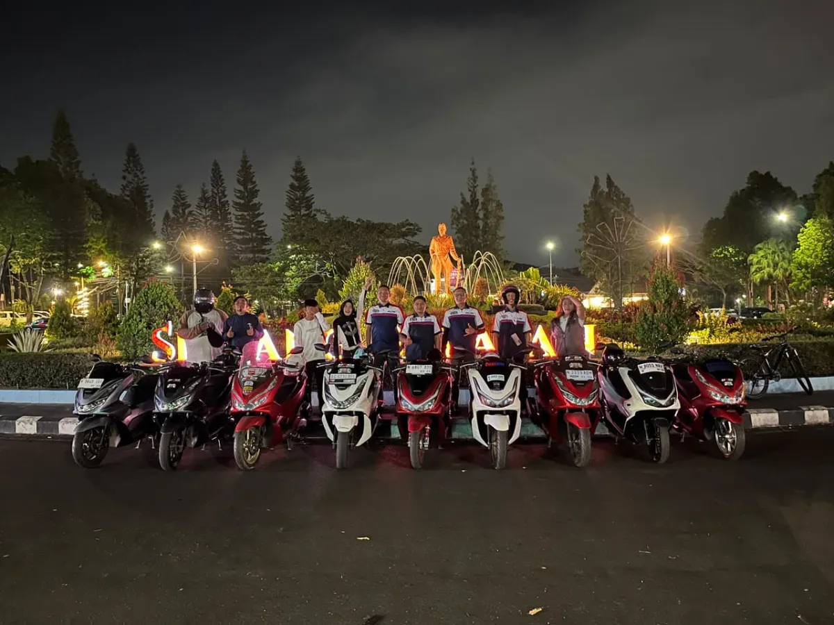 PCX Kelap KELIP Hadir di Berbagai Kota, Pererat Persaudaraan Bikers Honda