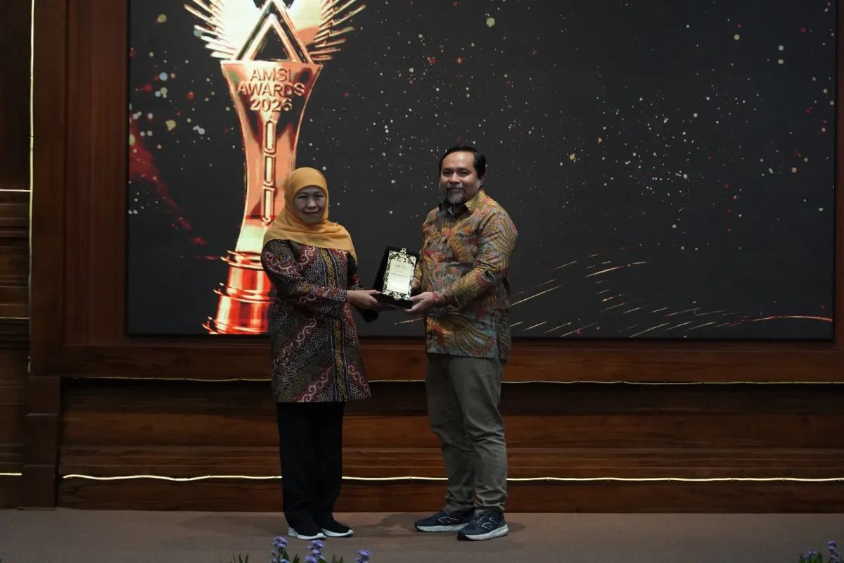 Gubernur Jatim Khofifah: AMSI Awards dan IDMC 2026 Wadah Tepat Hidupkan Ingatan Kolektif Kontribusi Pemuda Daerah
