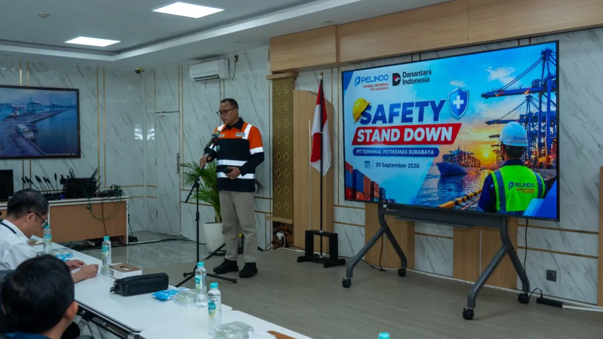 Perkuat Keselamatan Kerja, TPS Kumpulkan TKBM hingga Operator Pelabuhan