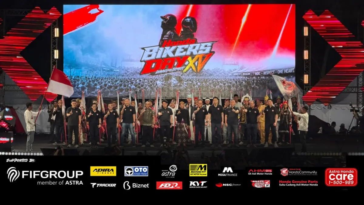 Ribuan Bikers Padati HBD 2026, Komunitas Honda Jatim Perkuat Persaudaraan