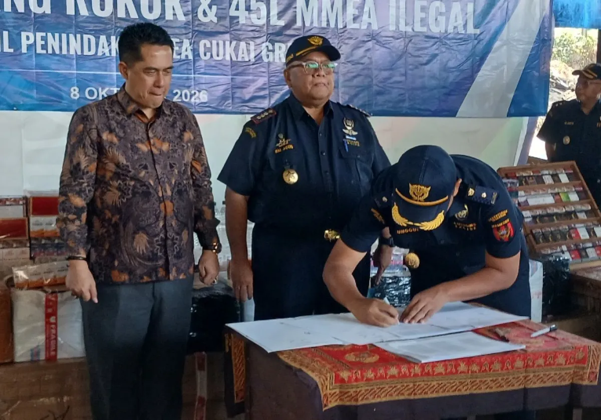 Kanwil DJKN Jatim Komitmen Amankan Penerimaan Negara dari Peredaran Rokok Ilegal