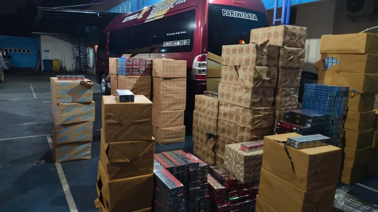 Bea Cukai Malang Sita 1,4 Juta Batang Rokok Ilegal