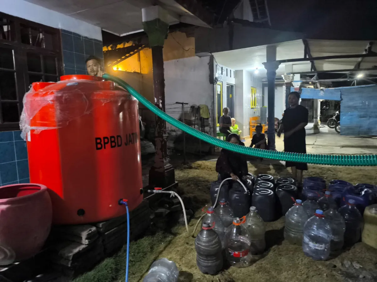 Kekeringan Jember Meluas, BPBD Sudah Salurkan 1,3 Juta Liter Air Bersih