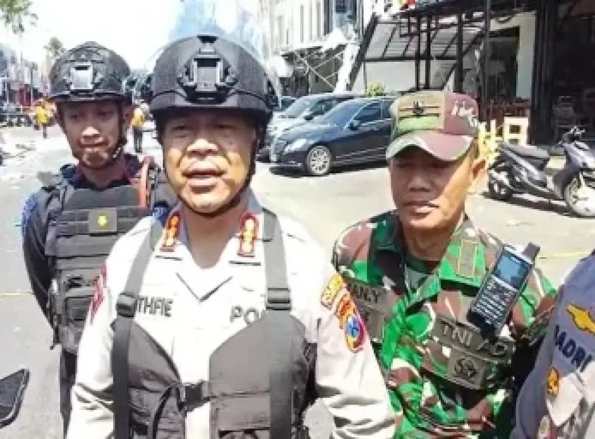 Polisi Pastikan Ledakan Ruko San Antonio Pakuwon Surabaya Akibat Kebocoran Gas
