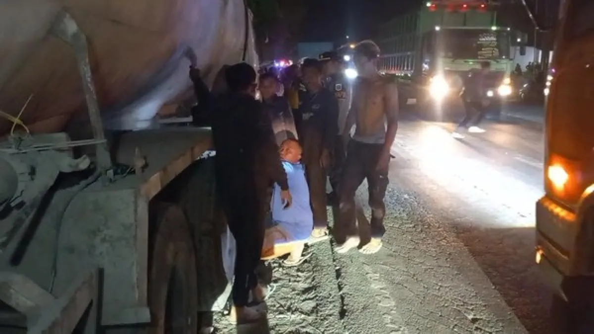 Truk Tangki Bergerak Sendiri saat Diperbaiki, Mekanik Tewas Terlindas di Probolinggo